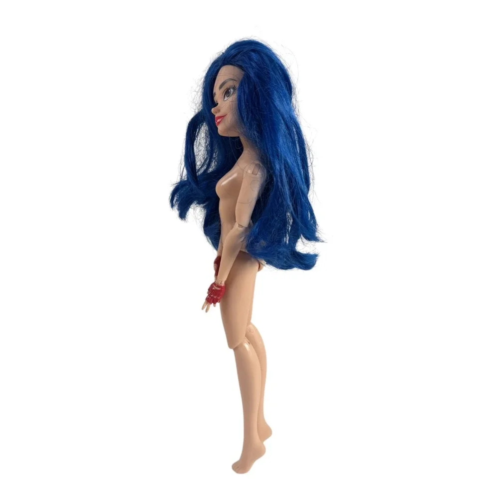 Disney Descendants Evie Doll Blue Hair Articulated Fashion Doll No Clothes